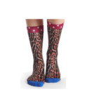 Chaussettes Bambou Dub et Drino Léopard à pois