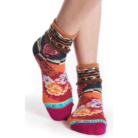 Chaussettes Revers Dub et Drino Peony Patchwork