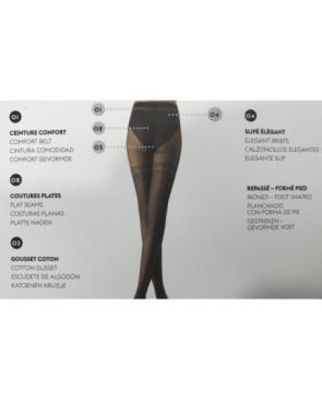  Collant sexy effet resille et jarretière LE Bourget
