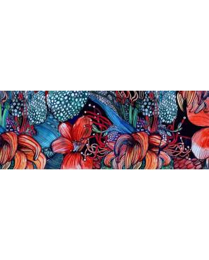  Collant tendance imprimé à fleurs dessin de Marieantoilette