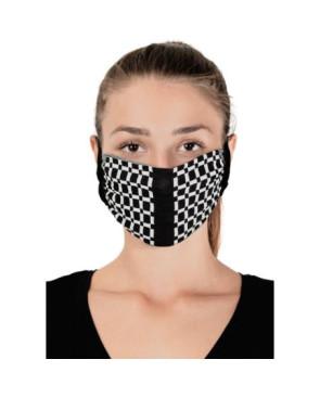 Emilio Cavallini Femme Lot de 2 Masques barrière Motif Carré