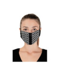 Lot de 2 Masques barrière  Motif Carré