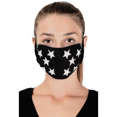 Lot De 2 Masques Barrière Motif étoiles