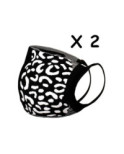Lot de 2 masques barrières Leop