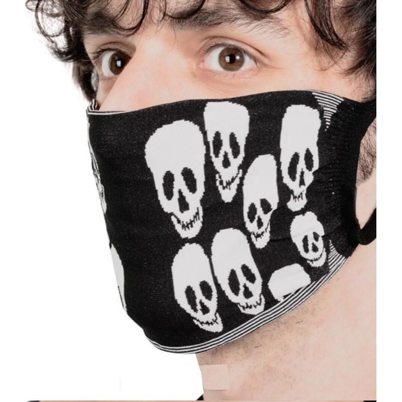Lot de 2 masques barrières Têtes de morts