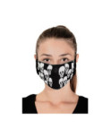 Lot de 2 masques barrières Têtes de morts