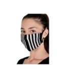 Lot de 2 Masques barrières Rayures Rectangles