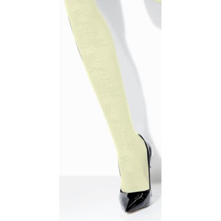 Mi bas opaque fleuri Girardi