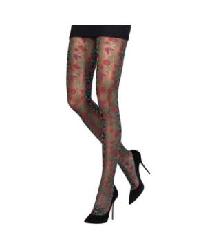 Collant fleurs chics Emilio Cavallini