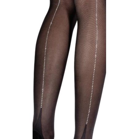Collant Couture Strass Emilio Cavallini