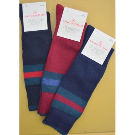 Assortiments mi bas hiver enfants en laine
