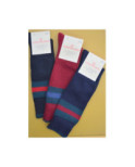 Mi bas hiver laine rayures tendance enfant