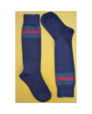 Mi bas hiver laine rayures tendance enfant