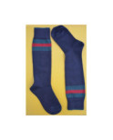 Mi bas hiver laine rayures tendance enfant
