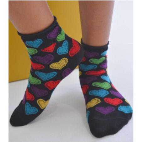 Chaussettes Enfants coeurs tendance