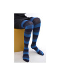 Collant Rayures Bleu Flash Enfants