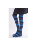 Collant Rayures Bleu Flash Enfants