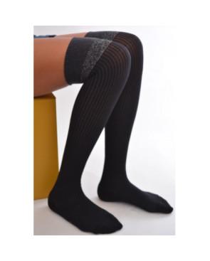 Jambière douce Rayures Lurex