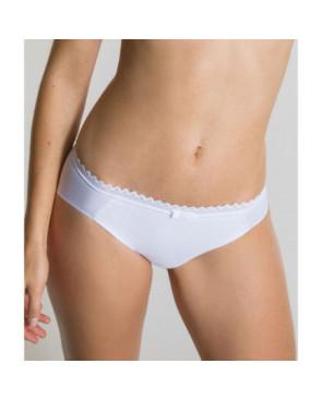 Slip coton oxygéne Blanc de Lou