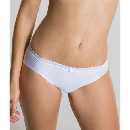 Slip coton oxygéne Blanc de Lou
