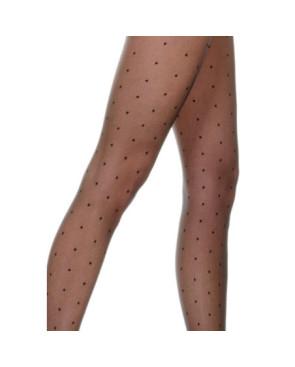  collant à petits pois Plumetis