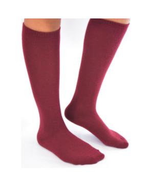 chaussettes montantes hiver laine et cachemire
