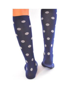 Mi bas à Pois lurex Voilà