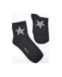 Chaussettes etoiles brillantes Coton