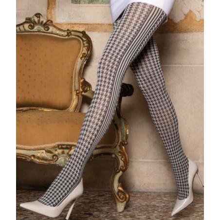 Collant Trasparenze Drago Pieds de Poule