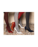 Mi bas Pieds de Poule Drago Trasparenze