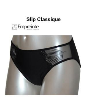 Slip invisible Empreinte Bettina Noir