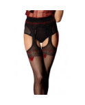 Collant  Amour Rouge Porte JArretelle