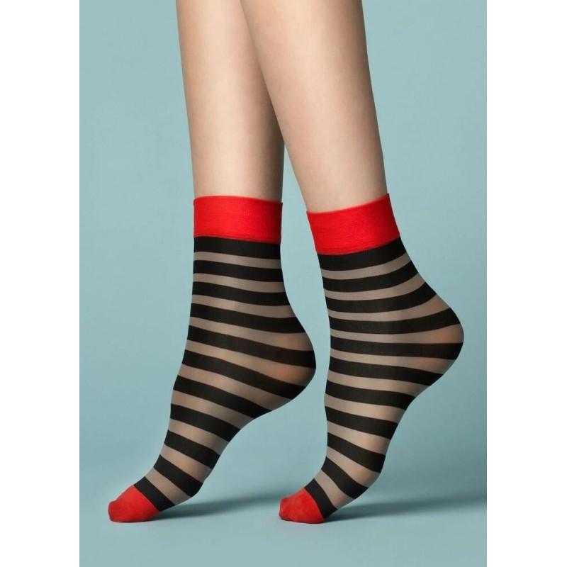 Chaussettes Mezzo Rayures Trompe L'oeil