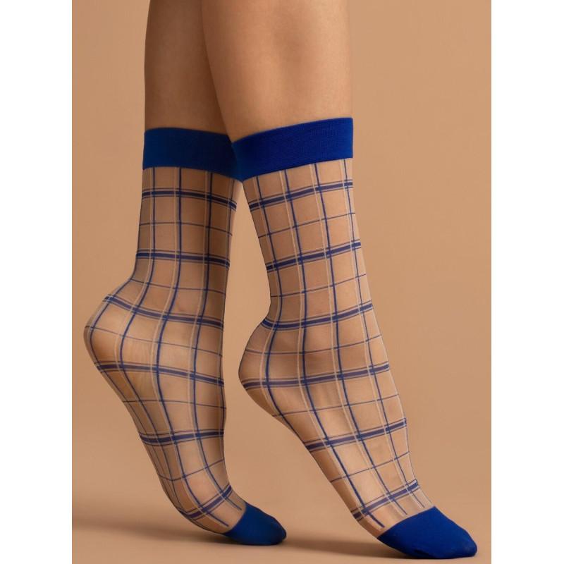 Chaussettes Lycra Carreaux Klein Fiore