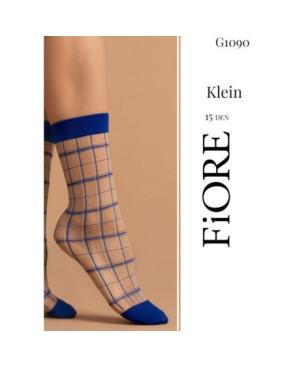 Chaussettes Lycra Carreaux Klein Fiore