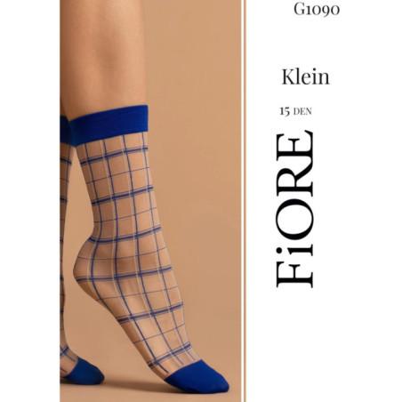 Chaussettes Lycra Carreaux Klein Fiore