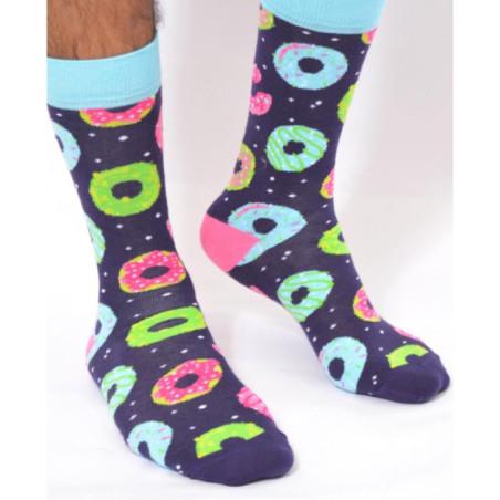 Chaussettes Donuts Rigolos Homme