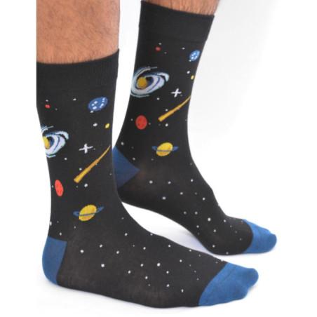Chaussettes système solaire ludique