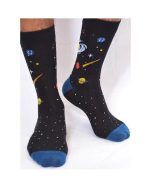 Chaussettes système solaire ludique