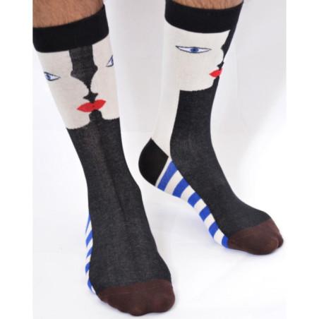 Chaussettes le bisou amoureux