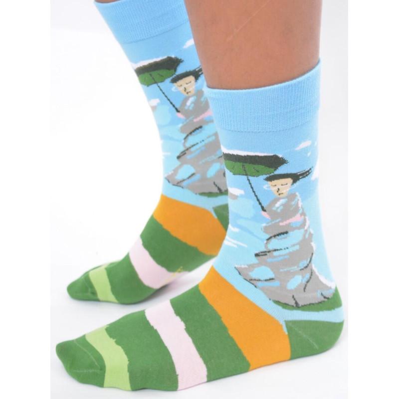 Chaussettes Artiste La Promenade Monet