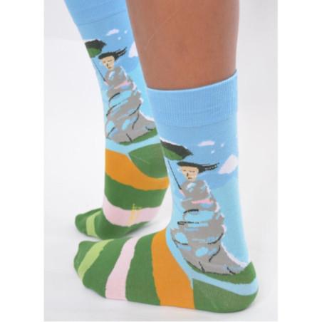 Chaussettes Artiste La Promenade Monet