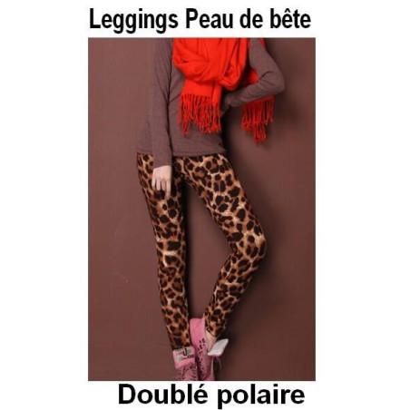 Caleçon doublé Léopard