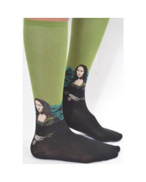 chaussette mona lisa de leonardo da vinci