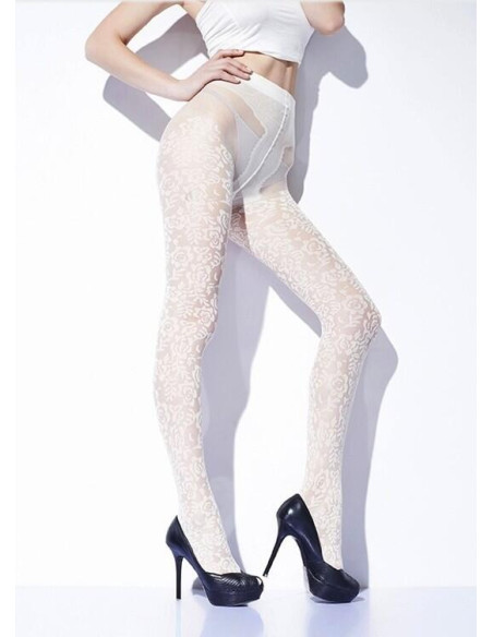 Collant Jolie dentelle Petits Caprices ivoire