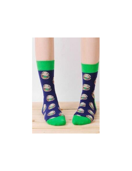 Chaussettes coton Hamburger face