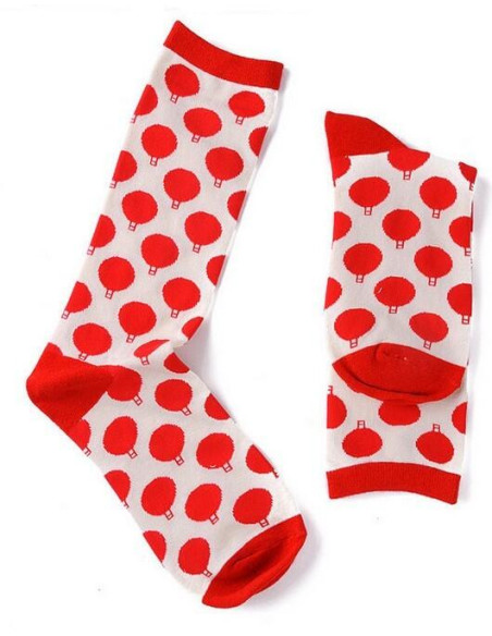 Chaussettes Boules de noel Coton