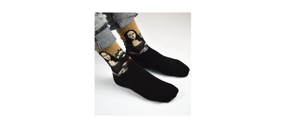 Chaussettes Coton La Joconde art socks