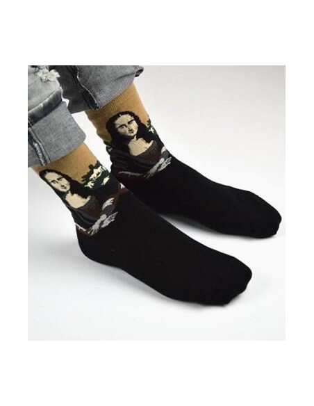 Chaussettes Coton La Joconde art socks
