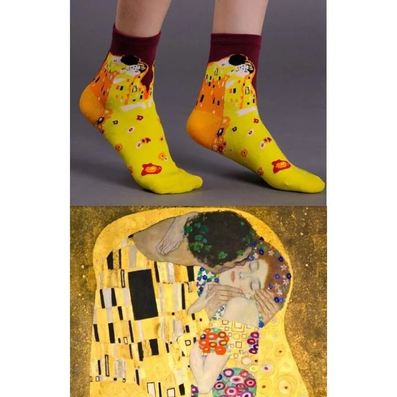 art socks Baiser de Klimt